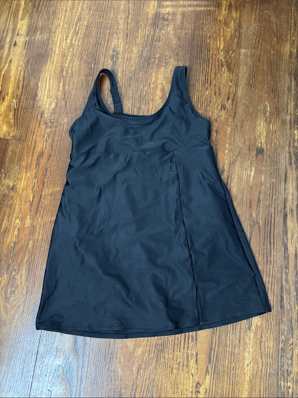 Old Navy Black Swim Dress with Wide Straps